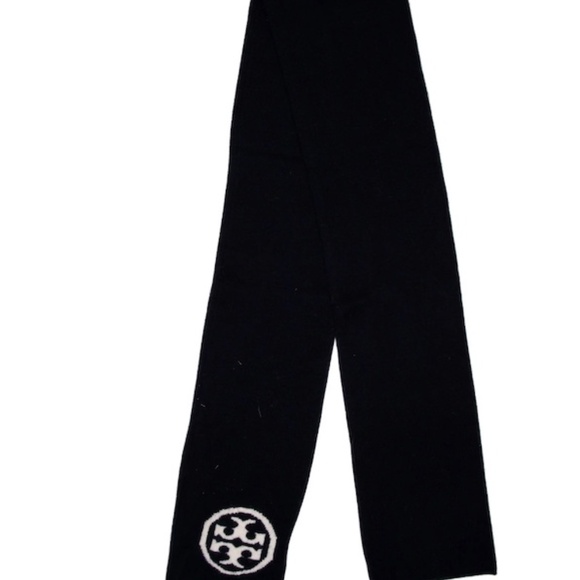 Tory Burch Logo Wool scarf - Picture 2 of 2
